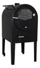 Forno Lux Preto Médio A Lenha