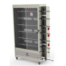 Forno-pr631- industrial gas c/06 espetos rotativos-30 frangos progas biv