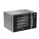 Forno RED Convector Elétrico Preto 4 Assadeiras Vidro Reto FCVRP4 - Red Chameleon