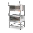 Forno Refratário a Gás Duplo 80 cm FLD800 Tostando Forno Refratário a Gás Duplo 80 cm FLD800 Tostando