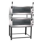 Forno Roma 1,10m Duplo FERID110 com Pedra Refrataria Elétrico Venâncio