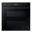 Forno samsung elétrico de porta dupla com função air fry e wifi 76l 220v nv7b4545sak/bz
