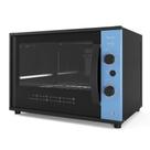 Forno Terim ElAtrico Bancada Top 60 Collor Azul 60 Litros Forno Terim ElAtrico Bancada Top 60 Collor Azul 60 Litros