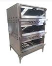 Forno Triplo Cavalete Fritomaq 3Kw Elétrico 65x66