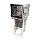 Forno Turbo Convec. Inox Fcsb4e 220v + Bancada Mes-004 + 4 Assadeiras - Venâncio 220v