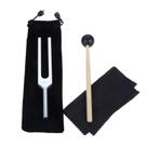 Forquilha de afinação DRELD 528 Hz com martelo e tecido de silicone