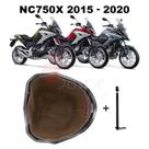 Forração Honda NC 750X 2015 Baú Forro Marrom + 1 Antena