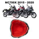 Forração Honda NC 750X 2015 Baú Forro Vermelho Scooter Forração Honda NC 750X 2015 Baú Forro Vermelho Scooter