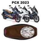 Forração Honda Pcx Dlx 2023 Acessório Forro Baú Marrom Forração Honda Pcx Dlx 2023 Acessório Forro Baú Marrom