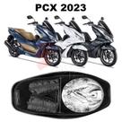Forração Honda Pcx Dlx 2023 Forro Premium Preto + Divisória