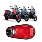 Forração Xmax 250 Forro Premium Vermelho + Divisória Pequena
