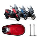 Forração Xmax 250 Forro Vermelho + Divisória G + 2 Antena