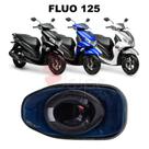 Forração Yamaha Fluo 125 Baú Forro Azul Scooter Acessório Forração Yamaha Fluo 125 Baú Forro Azul Scooter Acessório