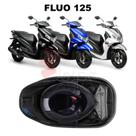 Forração Yamaha Fluo 125 Baú Forro Premium Acessório Preto Forração Yamaha Fluo 125 Baú Forro Premium Acessório Preto