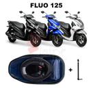 Forração Yamaha Fluo 125 Baú Forro Premium Azul + 1 Antena Forração Yamaha Fluo 125 Baú Forro Premium Azul + 1 Antena