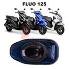 Forração Yamaha Fluo 125 Baú Forro Standard Acessório Azul