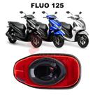 Forração Yamaha Fluo 125 Baú Forro Vermelho Acessório Forração Yamaha Fluo 125 Baú Forro Vermelho Acessório