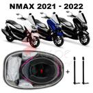Forração Yamaha Nmax 2021 Baú Forro Premium Cinza + 2 Antena