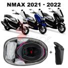 Forração Yamaha Nmax 2021 Baú Forro Premium Cinza + Guidão