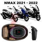 Forração Yamaha Nmax 2021 Baú Forro Premium Marrom + Guidão