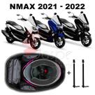 Forração Yamaha Nmax 2021 Baú Forro Premium Preto + 2 Antena