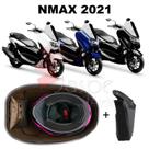 Forração Yamaha Nmax 2021 Baú Forro Standard Marrom + Guidão