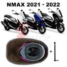 Forração Yamaha Nmax 2021 Forro Acessório Marrom + 1 Antena