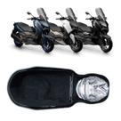 Forração Yamaha Xmax 2025 Forro Preto + Divisória Pequena