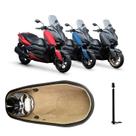 Forração Yamaha Xmax 250 Acessório Forro Bege Baú + 1 Antena