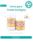 Forrinho Liner Biodegradável para Fralda Ecológica Fibra de Bambu Happy Flute