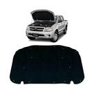 Forro Capô Hilux sem intercooler 2005 2006 2007 2008 2009 2010 2011 Autoadesivo Grud Capo Forração Capu Capus Capuz