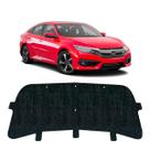 Forro Capo Honda Civic 2017 a 2022 Manta Autocolante Isolante termoacustico + Presilhas