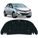 Forro Capo Hyundai Hb20 2012 a 2018 Manta Autocolante Isolante + Presilhas