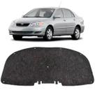 Forro Capo Toyota Corolla 2003-2008 Revestimento Manta Autocolante Isolante Térmico Presilhas