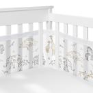 Forro de Berço de Malha Respirável Sweet Jojo Designs + BreathableBaby Jungle Forro de Berço de Malha Respirável Sweet Jojo Designs + BreathableBaby Jungle