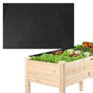 Forro de cama de jardim elevado Qivine Waterproof 160 cm x 290 cm Forro de cama de jardim elevado Qivine Waterproof 160 cm x 290 cm