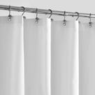 Forro de cortina de chuveiro ALYVIA SPRING Extra Long 180x230cm branco