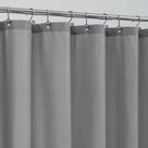 Forro de cortina de chuveiro ALYVIA SPRING Extra Long 72x96cm Cinza