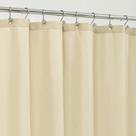 Forro de cortina de chuveiro ALYVIA SPRING Extra Long 72x96cm Creme