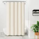 Forro de cortina de chuveiro Barossa Design 137x198cm Bege PEVA