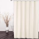 Forro de cortina de chuveiro CAROMIO Hotel Quality Waterproof Ivory