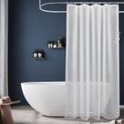 Forro de cortina de chuveiro EurCross Frosted 137x198cm Impermeável