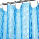 Forro de cortina de chuveiro Ga-Geetopia Extra Long EVA 3D Blue Pearl