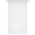 Forro de cortina de chuveiro Mrs Awesome Extra Long 180x210 cm PEVA