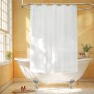 Forro de cortina de chuveiro Seenus Tecido impermeável 150x165cm