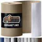 Forro de gaveta e prateleira Gorilla Grip DripGuard 20x20cm bege Forro de gaveta e prateleira Gorilla Grip DripGuard 20x20cm bege