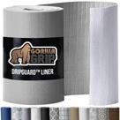 Forro de gaveta e prateleira Gorilla Grip DripGuard 50x50cm cinza claro Forro de gaveta e prateleira Gorilla Grip DripGuard 50x50cm cinza claro
