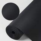 Forro de prateleira de cozinha HooTown Waterproof Geladeira Tapete Preto