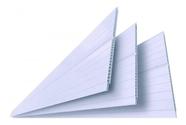 Forro de pvc Lamina com 95 CM POR 20 cm largura Kit 10 peças Cor Branco