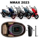 Forro Nmax 2023 Connected Premium Marrom + Guidão + 1 Antena